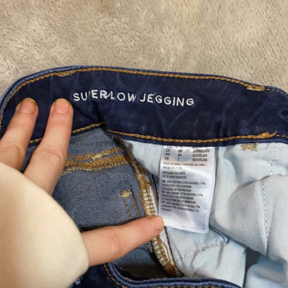 Distressed American eagle skinny jeans - Picture 6 of 8